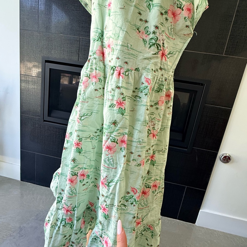 Janie and Jack Mint tiki Dress - Picture 6 of 7